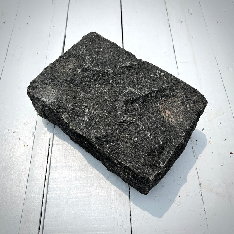 New Jumbo Granite Belgian Block 10” x 7” x 4” – Grey, Pink, Buff, Black