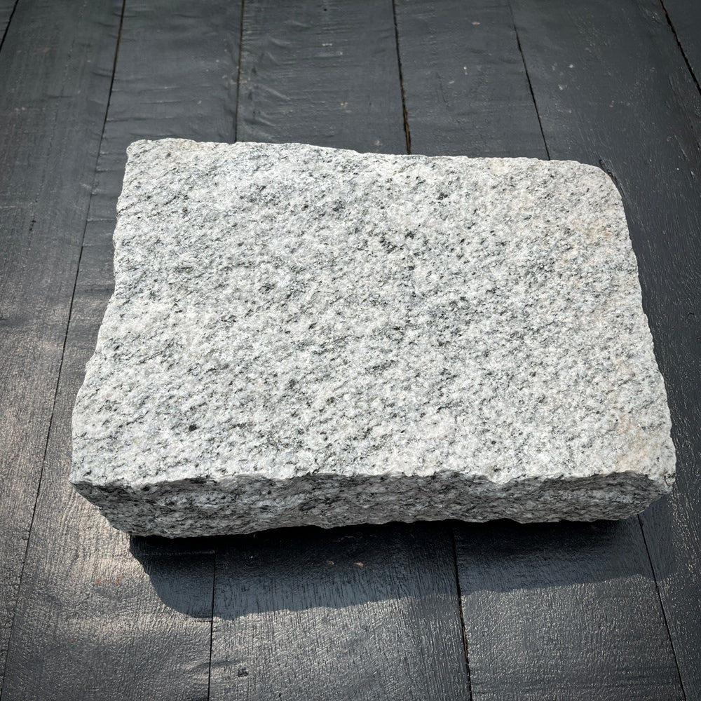 New Jumbo Granite Belgian Block 10” x 7” x 4” – Grey, Pink, Buff, Black, photo 11 of 37