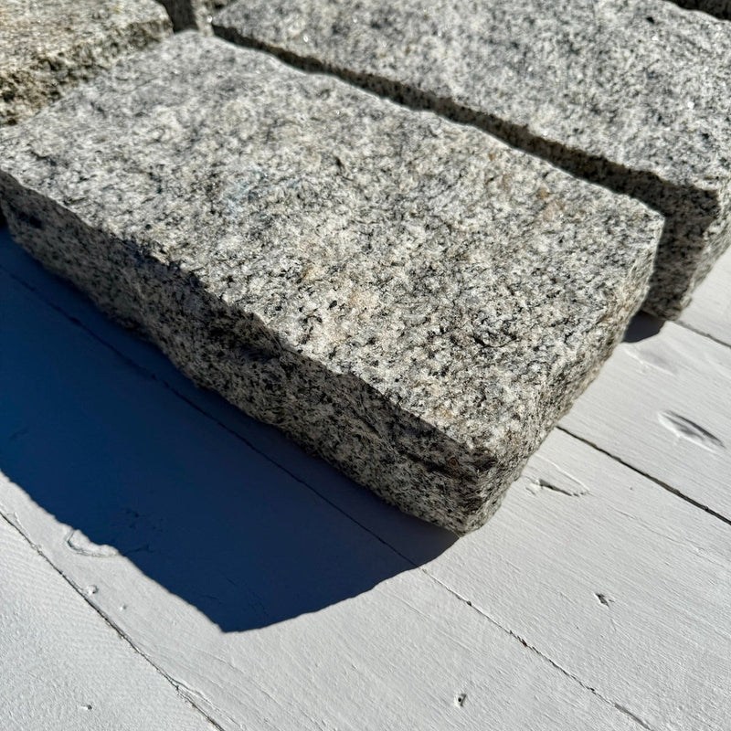New Granite Paver Belgian Block 12" x 6" x 3"