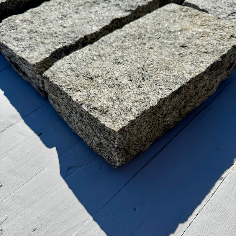 New Granite Paver Belgian Block 12" x 6" x 3"