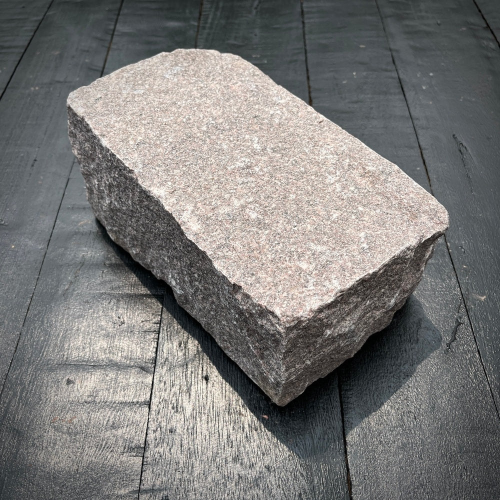 New Regulation Granite Belgian Block 9” x 5” x 5” – Grey, Pink, Buff, Black, photo 24 of 38