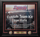 Kansas City Chiefs Custom NFL Football 11x14 Picture Frame Kit (Multiple Colors) by Dynasty Sports & Framing