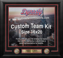 Kansas City Chiefs Custom NFL Football 16x20 Picture Frame Kit (Multiple Colors) by Dynasty Sports & Framing