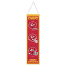 Kansas City Chiefs 8" x 32" Wool Banner