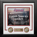 Kansas City Chiefs Custom NFL Football 8x10 Picture Frame Kit (Multiple Colors) by Dynasty Sports & Framing