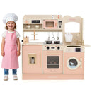 Children Pretend Toy Kitchen Playset with Light and Sound by LJGDeals