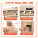 Children Pretend Toy Kitchen Playset with Light and Sound by LJGDeals