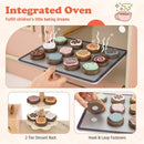 Children Pretend Toy Kitchen Playset with Light and Sound by LJGDeals