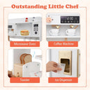 Children Pretend Toy Kitchen Playset with Light and Sound by LJGDeals