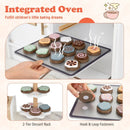 Children Pretend Toy Kitchen Playset with Light and Sound by LJGDeals