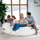Fuf® 7Ft Oversized Foam Bean Bag