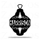 Christmas Ornament Monogram
