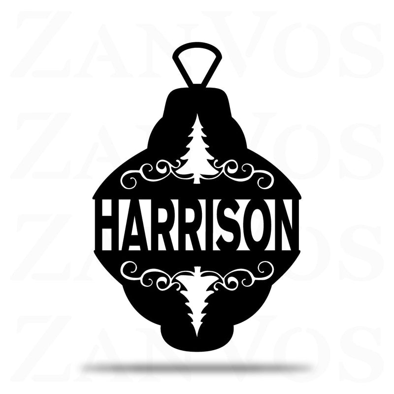 Christmas Ornament Monogram