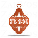 Christmas Ornament Monogram