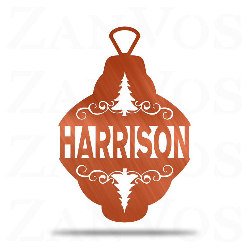 Christmas Ornament Monogram