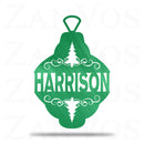 Christmas Ornament Monogram