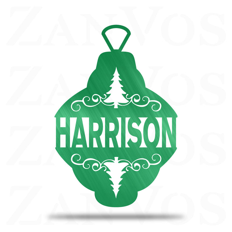 Christmas Ornament Monogram