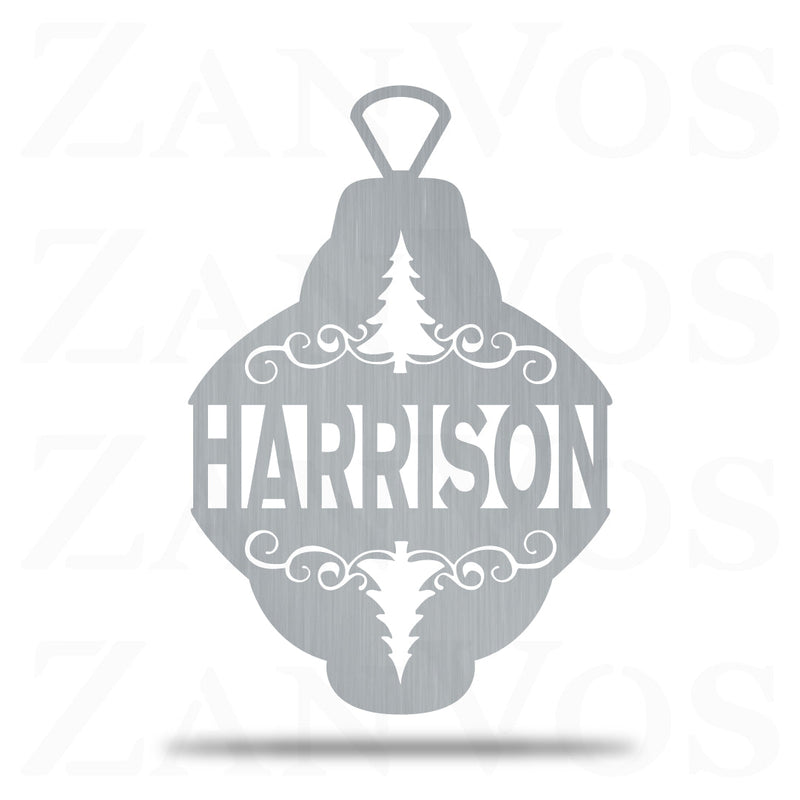 Christmas Ornament Monogram