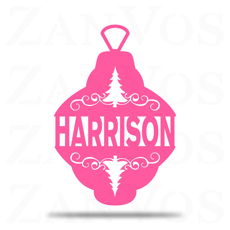 Christmas Ornament Monogram