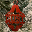 Christmas Ornament Monogram