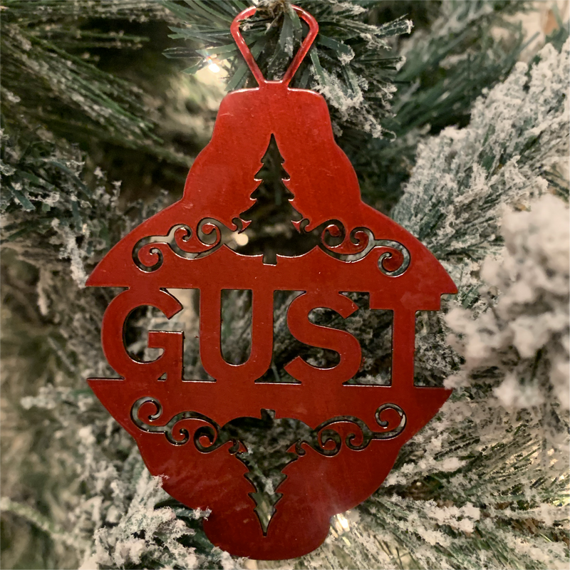 Christmas Ornament Monogram