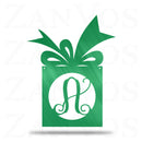 Christmas Present Monogram