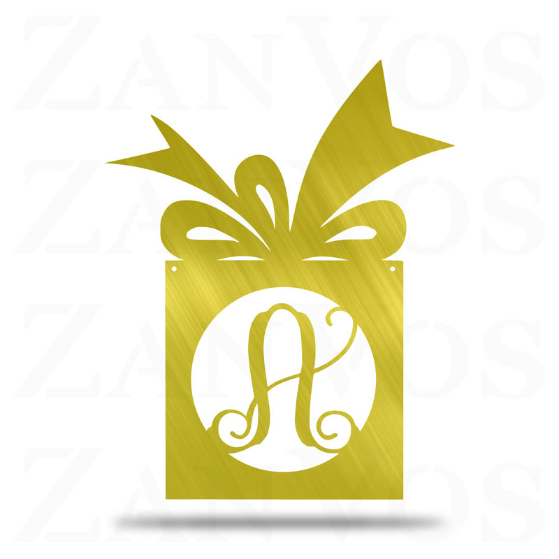 Christmas Present Monogram