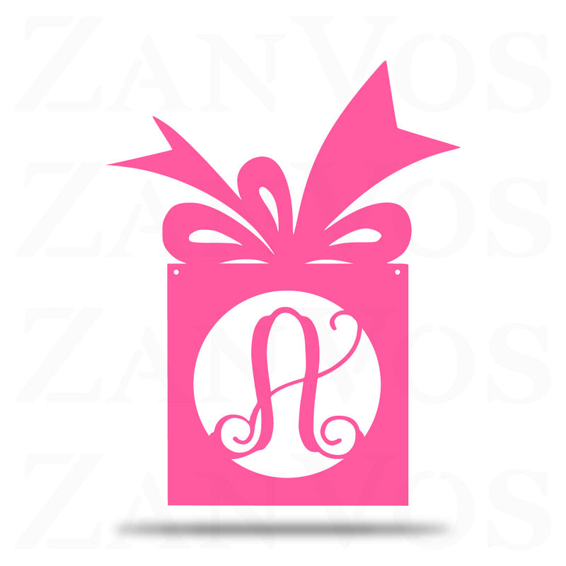 Christmas Present Monogram