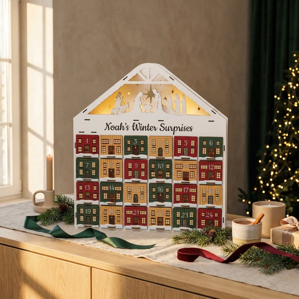 Christmas Advent Calendar - Colored, photo 7 of 11
