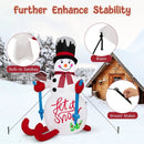 Christmas Decoration with LED Lights and Built-in Sandbag by LJGDeals