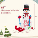 Christmas Decoration with LED Lights and Built-in Sandbag by LJGDeals