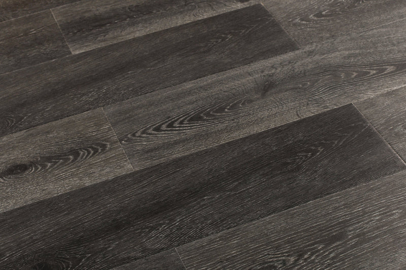 Cinder Textured/EIR 7.72"x72.83" Laminate Flooring 12.3mm - Foggy Gray