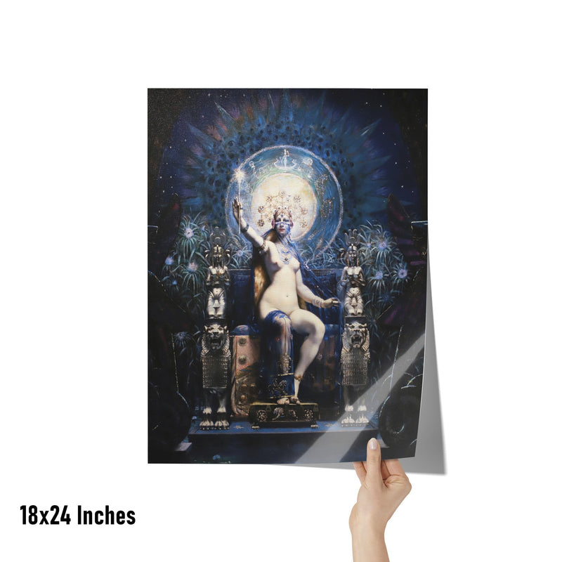 "Circe" by Louis Chalon Matte Poster