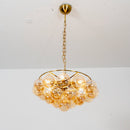 Circular Multi-Head Glass Ball Bubble Chandelier