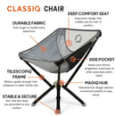 ClassiQ Portable Chair by CLIQ