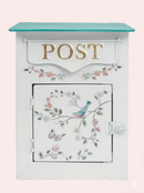 Vintage Farmhouse Wall-Mounted Post Box Mailbox Metal Letter Box Outdoor by 2Dropme