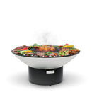 Arteflame XXL 40" Platinum Edition Fire Pit With Cooktop