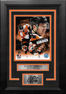 Claude Giroux Philadelphia Flyers 8" x 10" Framed Hockey Collage Photo with Engraved Autograph by Dynasty Sports & Framing