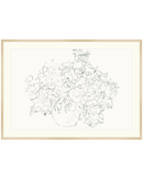 Vase of Flowers Sketch