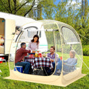 Instant Pop up Sports Tent with Carrying Bag and Floor Mat for 1-2/5-6 People by LJGDeals
