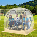 Instant Pop up Sports Tent with Carrying Bag and Floor Mat for 1-2/5-6 People by LJGDeals