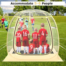 Instant Pop up Sports Tent with Carrying Bag and Floor Mat for 1-2/5-6 People by LJGDeals