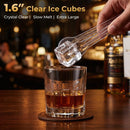 Countertop Ice Maker with 1.6" Clear Ice Cubes - 26 lbs/Day by LJGDeals