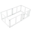 Clear Plastic Dog Playpen with Door - 8 Panel by LJGDeals
