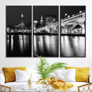 Cleveland Night Skyline Wall Art City Cityscape Canvas Print by MyGreatCanvas | Canvas Wall Art Prints | Photo Prints & Wall Decor