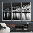Cleveland Night Skyline Wall Art City Cityscape Canvas Print by MyGreatCanvas | Canvas Wall Art Prints | Photo Prints & Wall Decor