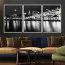 Cleveland Night Skyline Wall Art City Cityscape Canvas Print by MyGreatCanvas | Canvas Wall Art Prints | Photo Prints & Wall Decor
