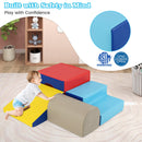 Climb and Crawl Foam Block Play Set for Infant Baby-Yellow