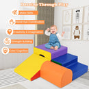 Climb and Crawl Foam Block Play Set for Infant Baby by LJGDeals