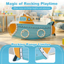Wooden Submarine Rocking Climber with Rotating Propeller